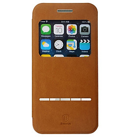 Bao Da Baseus Terse Cho iPhone 6 - Nâu