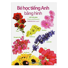 Bé Học Tiếng Anh Bằng Hình - Cây Và Hoa (Tái Bản)