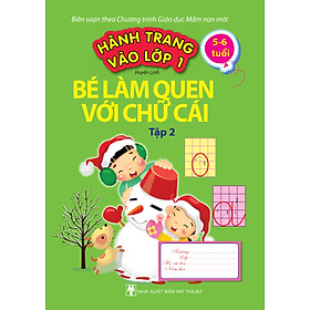 Download sách Bé Làm Quen Với Chữ Cái (Tập 2)