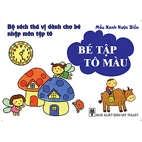 Download sách Bé Tập Tô Màu (Màu Xanh Nước Biển)