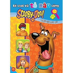 Sách Bé Chơi Và Tô Màu Cùng Scooby-Doo (Quái Vật Dưới Hồ)