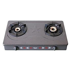 Mua Bếp Gas Dương Rinnai RV-740A(GR) - Đen - Hàng Chính Hãng