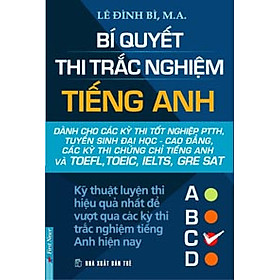 Download sách Bí Quyết Thi Trắc Nghiệm Tiếng Anh