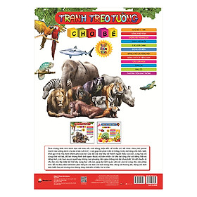 Tranh Treo Tường - Dùng Cho Trẻ 2 – 6 Tuổi