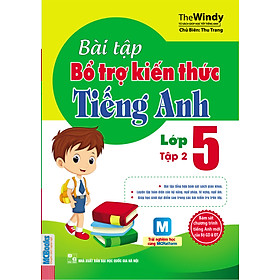 Download sách Bài Tập Bổ Trợ Kiến Thức Tiếng Anh Lớp 5 - Tập 2