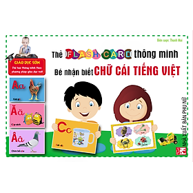 Thẻ Flashcard Thông Minh - Bé Nhận Biết Chữ Cái Tiếng Việt