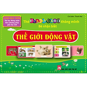 Thẻ Flashcard Thông Minh - Bé Nhận Biết Thế Giới Động Vật