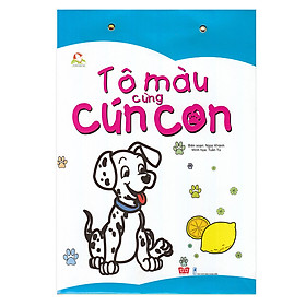 Bộ Túi Tô Màu Cùng Cún Con