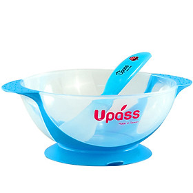 Bộ thìa và bát có đế chân không chống đổ UPASS UP5104YX