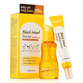 Bộ Sản Phẩm Trị Mụn Đầu Đen Etude Blackhead Final Kit Double Up
