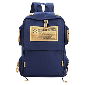 Balo Unisex Hình Hộp Praza BLTK007 (45 x 33 cm) - Xanh Dương