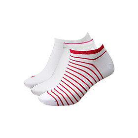 Bộ 3 Đôi Vớ Nữ Cotton Không Cổ Donakein FK3D3C001