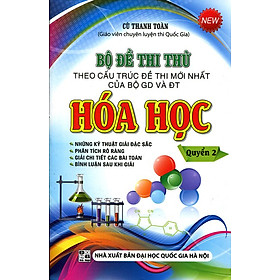 Nơi bán Bộ Đề Thi Thử Hóa Học (Quyển 2) - Giá Từ -1đ