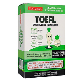Bộ KatchUp Flashcard TOEFL B - High Quality