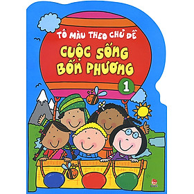 Tô Màu Theo Chủ Đề - Cuộc Sống Bốn Phương (Tập 1)