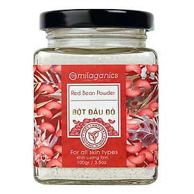 Bột Đậu Đỏ Milaganics Hũ 100g