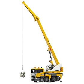 Mô Hình Theo Tỉ Lệ Thu Nhỏ 1:16 Bruder Xe Tải Cần Cẩu SCANIA - BRU03570