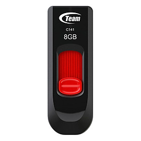 Mua USB Team Group INC C141 8GB + Đầu Đọc Thẻ Nhớ TEAM MicroSD TR11A1 2.0 (Trắng Đen) - Hàng Chính Hãng