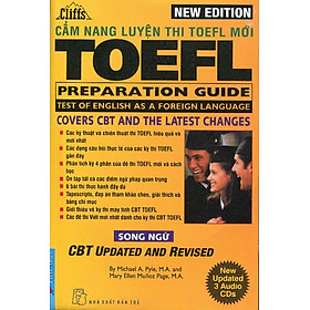 New Cliffs Toefl Preparation Guide  - Song Ngữ (Tái bản - Kèm 3CD) 