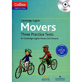 Hình ảnh Collins - English For Exams - Cambridge English MoversThree Practice Test (Kèm CD)