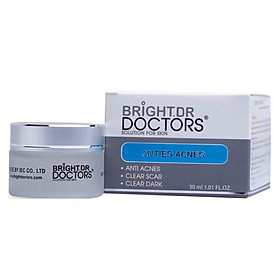 Kem Trị Mụn Trắng Da Bright Doctors Anties Acnes (30ml)