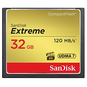 Mua Thẻ Nhớ CF Extreme 800X SanDisk 32GB - 120MB/s - Hàng chính hãng