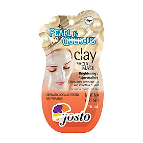 Mặt Nạ Đất Sét Trắng Và Ngọc Trai Josto