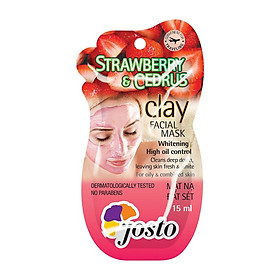Mặt Nạ Đất Sét Đỏ Và Dâu Tây Josto