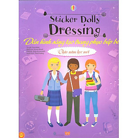 Sách Dán Hình Sáng Tạo Trang Phục Búp Bê - Chào Năm Học Mới