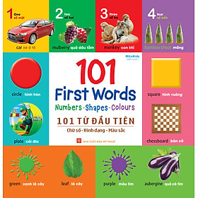 101 First Words: Numbers – Shapes – Colours (101 Từ Đầu Tiên: Chữ Số – Hình Dạng – Màu Sắc)