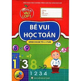 Download sách Chuẩn Bị Cho Bé Vào Lớp 1 - Bé Vui Học Toán