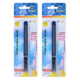 Combo 2 Dao Cắt Nhỏ Hand CK - 10 9mm