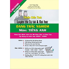 Download sách Chuẩn Kiến Thức Luyện Thi Tú Tài & Đại Học Tiếng Anh