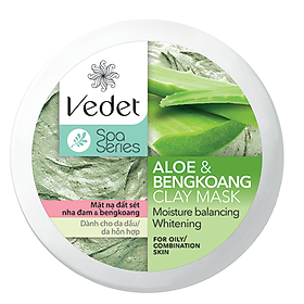 Mặt Nạ Đất Sét Vedet Beng Koang & Aloe Vera 145g