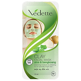 Mặt Nạ Đất Sét Vedette Beng Koang & Aloe Vera 15g