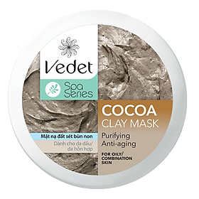 Mặt Nạ Đất Sét Vedette Cocoa 145g