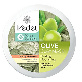 Mặt Nạ Đất Sét Vedet Olive 145g