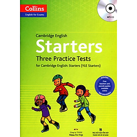 Download sách Collins - English For Exams - Cambridge English Starters Three Practice Test (Kèm CD)