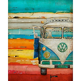 Sổ Tay Xe Cổ - Colorful Volwagen