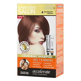 >> SO SÁNH GIÁ DẦU GỘI ZOOLEO | Shopee Lazada Sendo Tiki 6 Dầu Gội Nhuộm Tóc Lover's Hair Salon 4 Mahogany Brown Wellwisse 9700037 (60ml / Tuýp)