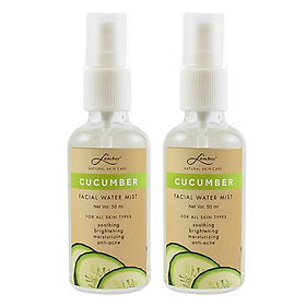 Combo 2 Xịt Khoáng Dưa Leo L'amour Cucumber Facial Water Mist Chai 50ml