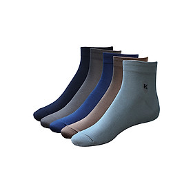 Bộ 5 Đôi Vớ Nam Modal Công Sở Donakein 7MM5D5M03