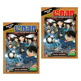 Conan Hoạt Hình Màu: Cầu Thủ Ghi Bàn số 11 (Combo 2 Tập)