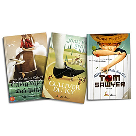 Combo Những Cuộc Phiêu Lưu Của Tom Sawyer + Gulliver Du Ký + Cánh Buồm Đỏ Thắm