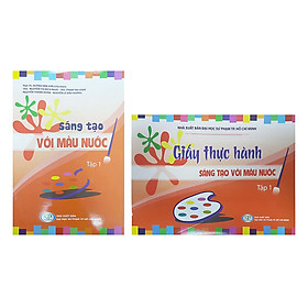 Nơi bán Combo Sáng Tạo Với Màu Nước Và Giấy Thực Hành Sáng Tạo Với Màu Nước (Tập 1) - Giá Từ -1đ