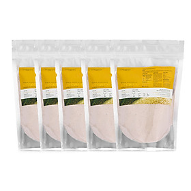 Combo 5 Túi Bột Cám Gạo Milaganics (200g/Túi)