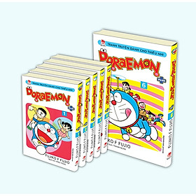 Download sách Combo Doraemon Plus (Trọn Bộ 6 Tập) - Phiên Bản Bìa Gập