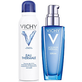 Combo Tinh Chất Dưỡng Ẩm 48H Vichy Aqua Serum 2014 Và Nước Khoáng Dưỡng Da Vichy 150 ml
