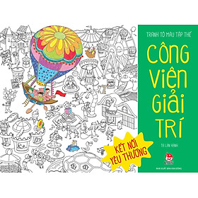 Tranh Tô Màu Tập Thể - Công Viên Giải Trí