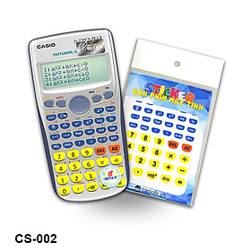 Nơi bán Sticker Bàn Phím Máy Tính Casiofx CS-002 (Vàng - Xanh Dương) - Giá Từ -1đ